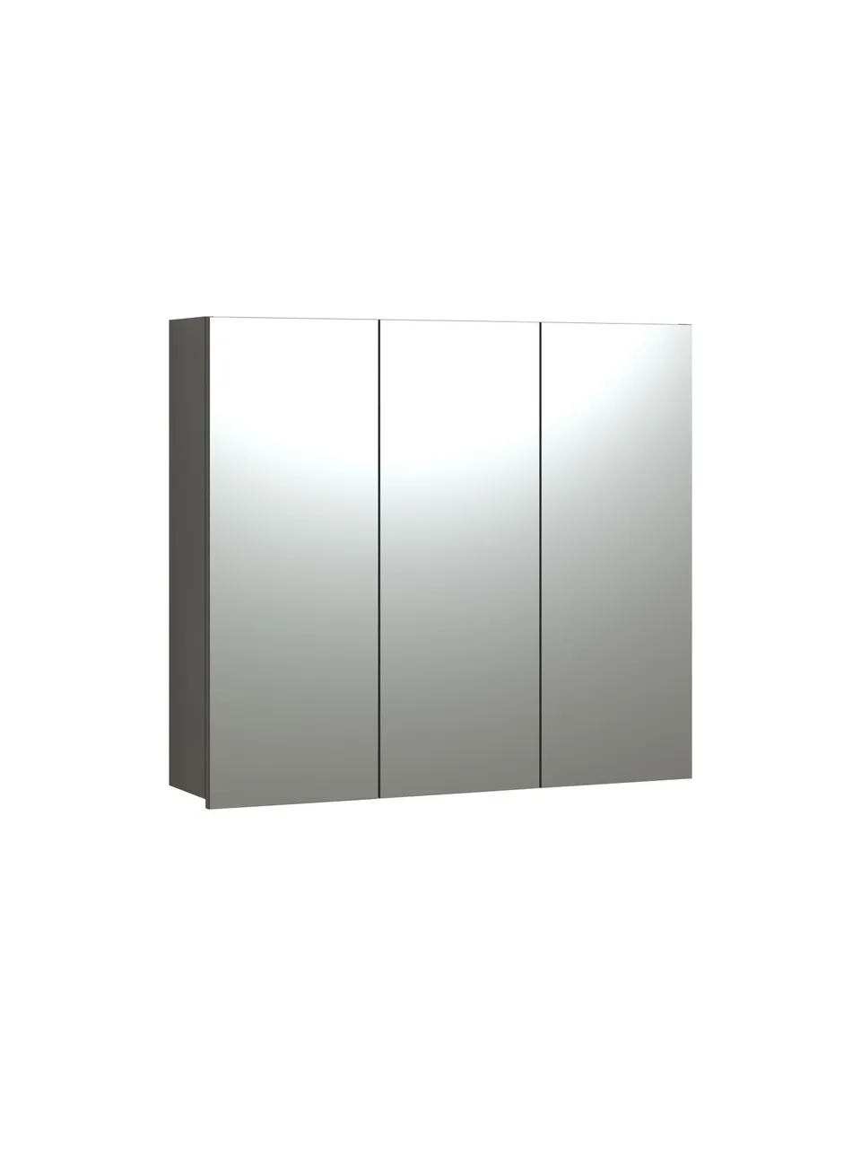 trendteam PureBliss Spiegelschrank Anthrazit Spiegelglas