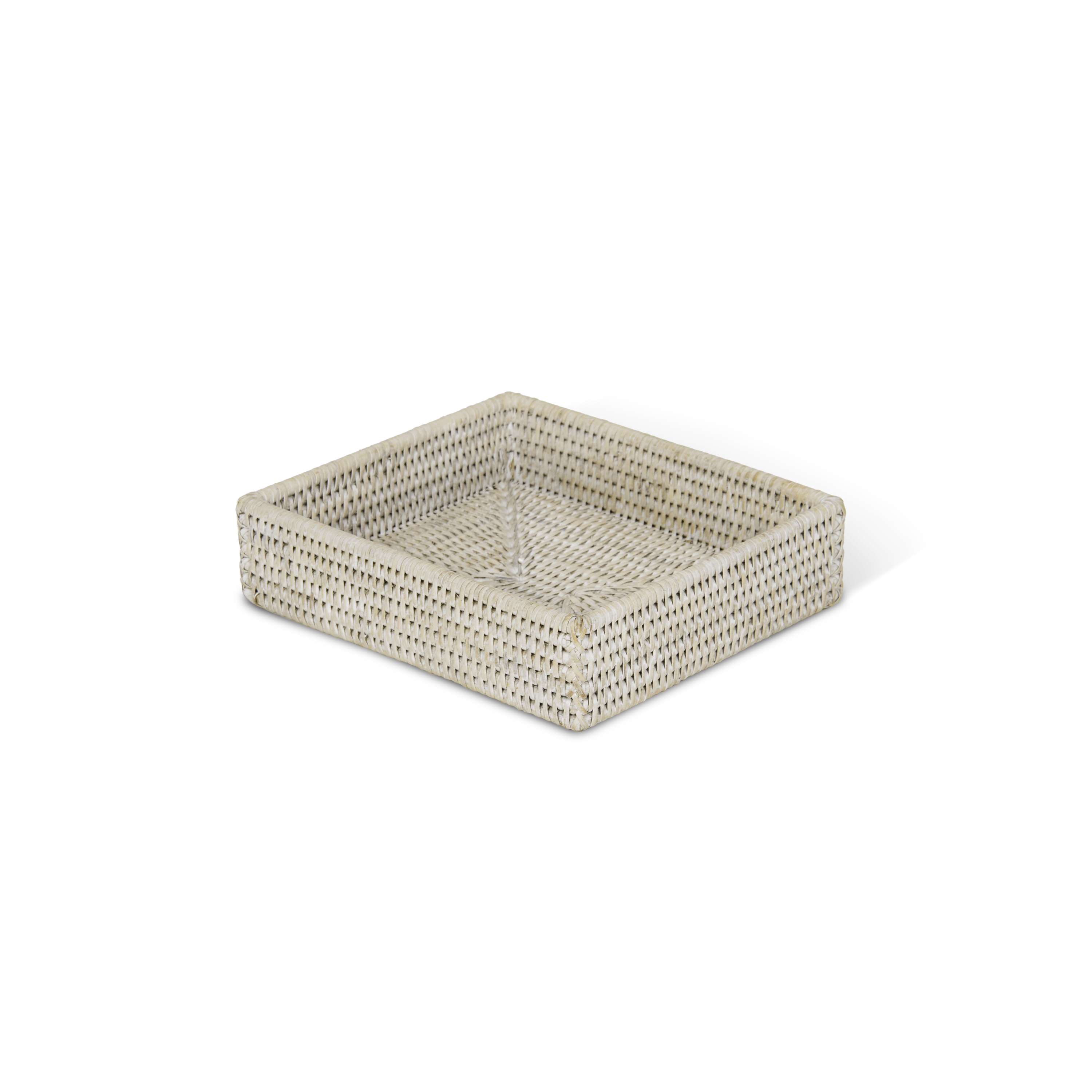 Decor Walther Basket TAB 1 Tablett Rattan Dunkel