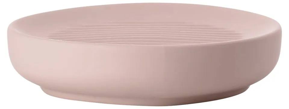 Zone Denmark Ume Seifenschale 12 cm Nude Steinzeug Soft Touch