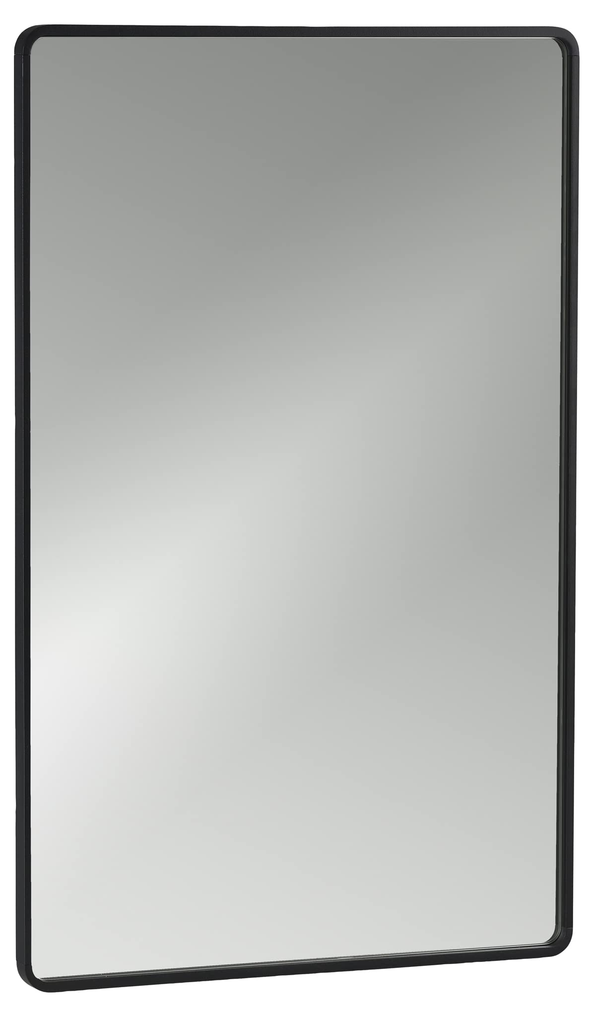 Zone Denmark Rim Wandspiegel 70x44 cm Schwarz Badspiegel