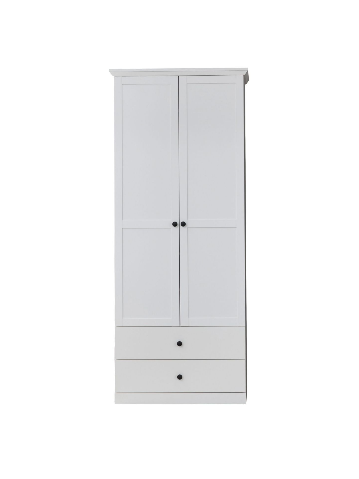 trendteam Brandson Baxter Garderobenschrank Weiß