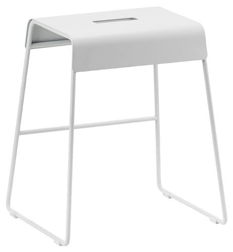 Zone Denmark A-Stool Hocker Soft Grey 39 cm Stahl 110 kg