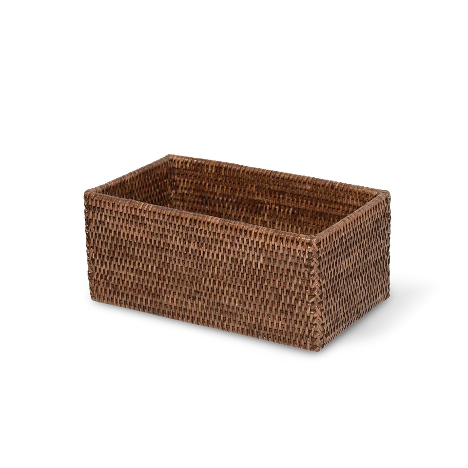 Decor Walther Basket UTB Utensilienbehälter Rattan dunkel