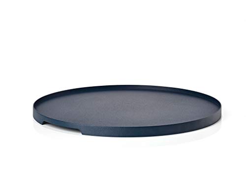 Zone Denmark Singles Serviertablett rund 35 cm tintenfarbig