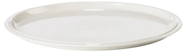 Zone Denmark Eau Servierplatte Ø32cm Offwhite Porzellan
