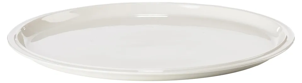 Zone Denmark Eau Servierplatte Ø32cm Offwhite Porzellan