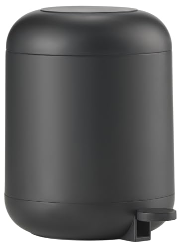 Zone Denmark Sensu Mülleimer 4L Schwarz Pedaleimer Bad