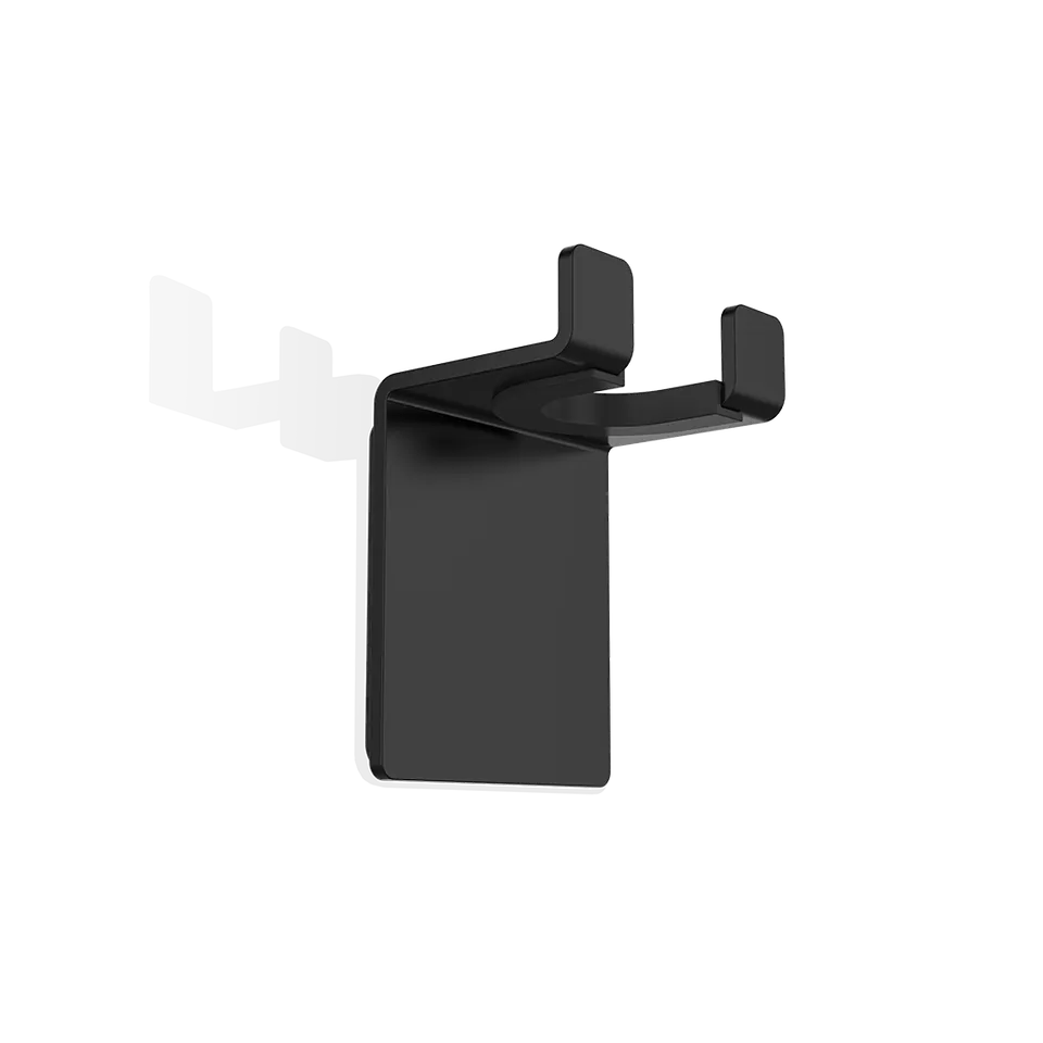 Decor Walther Classic WH 4 Wandhaken Chrom Doppel selbstklebend