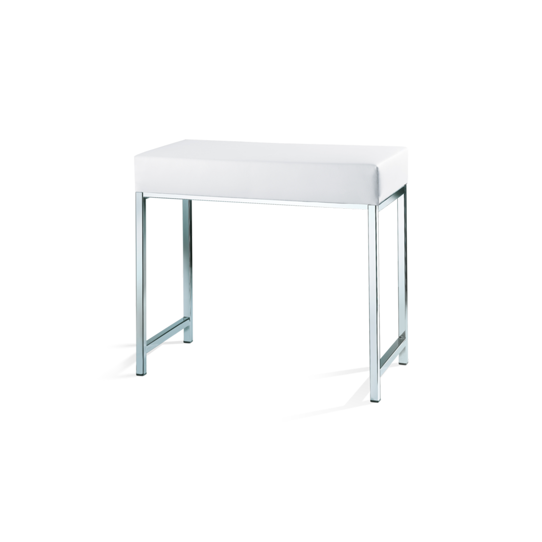 Decor Walther Classic DW 66 Sitzbank Chrom/Weiß 60 cm