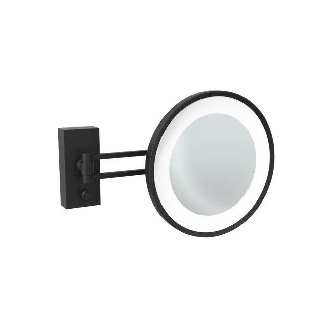 Decor Walther CLASSIC BS 36 LED Kosmetikspiegel 5x Schwarz Matt