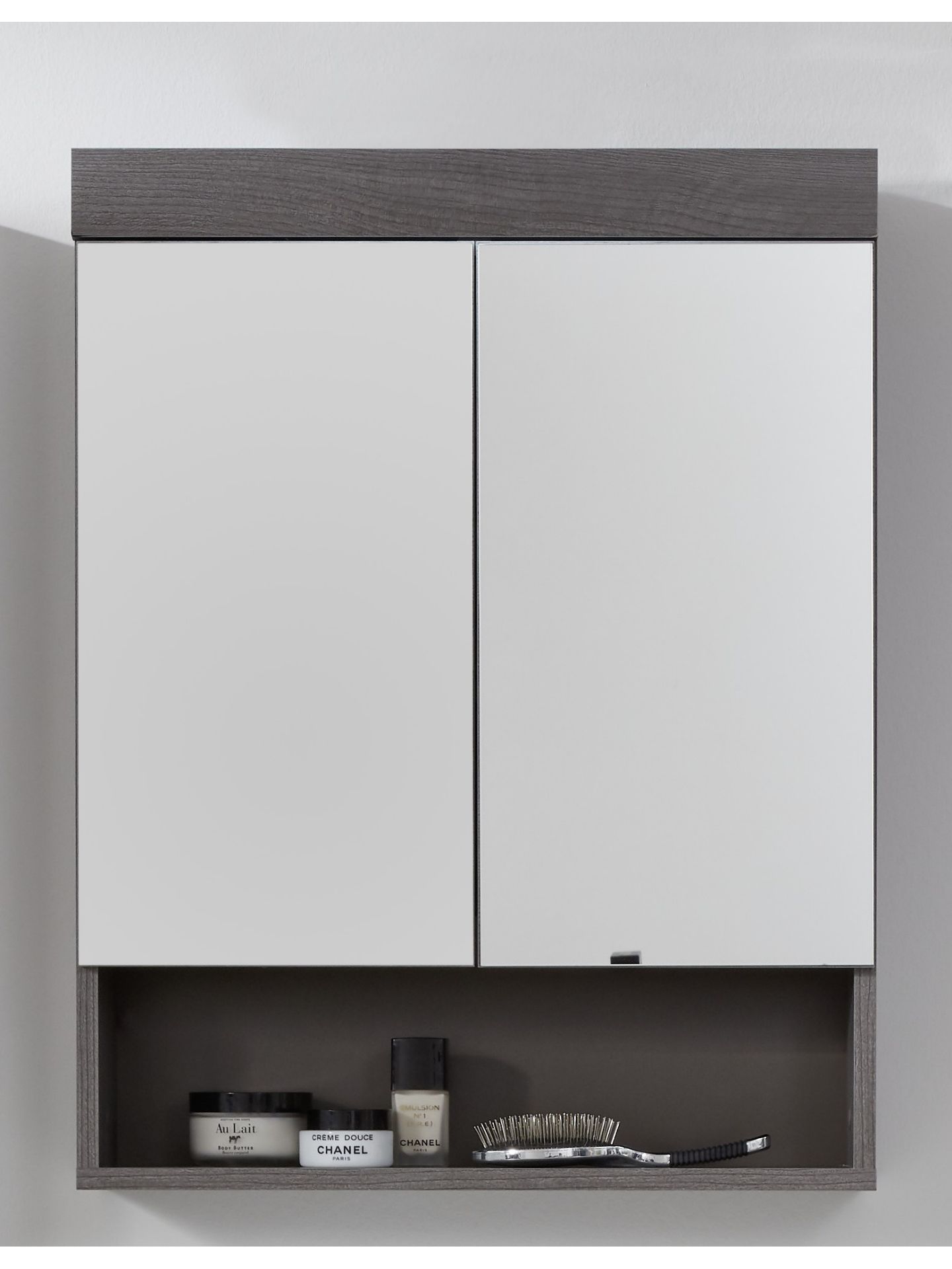 trendteam Runner Spiegelschrank Rauchsilber Melamin