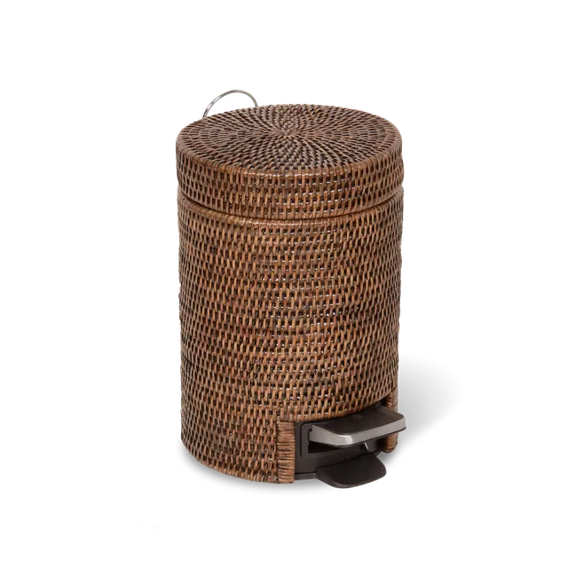 Decor Walther Basket TE Pedaleimer Rattan Hell 3 l