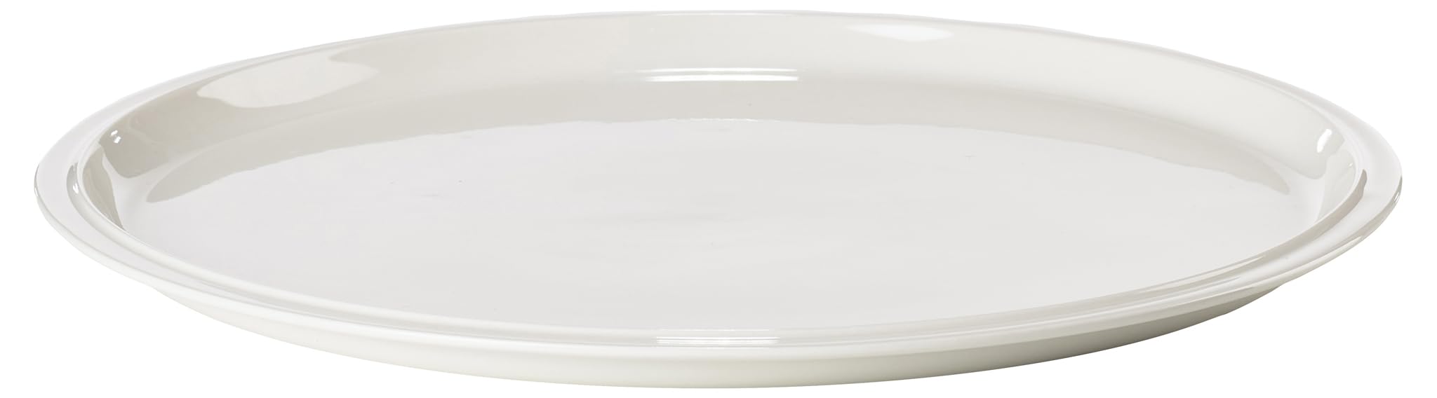 Zone Denmark Eau Servierplatte Ø32cm Offwhite Porzellan