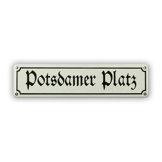 Münder Email Magnet-Shop Potsdamer Platz Magnet 8 cm