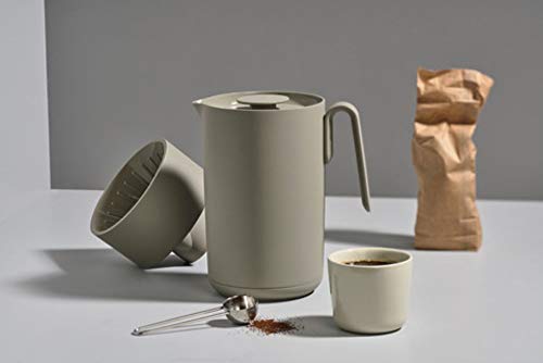 Zone Denmark Singles Thermoskanne 1 Liter Soft Grey Glas