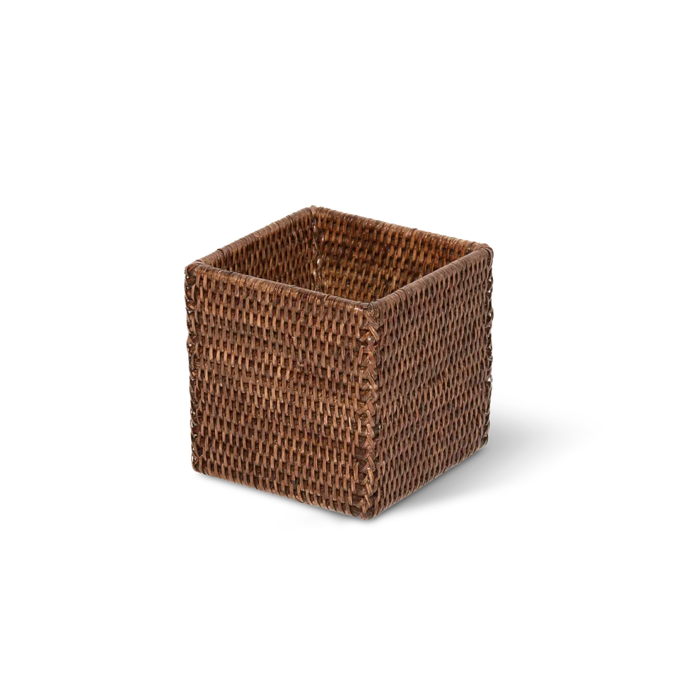Decor Walther Basket BOD Utensilienbehälter Rattan Dunkel