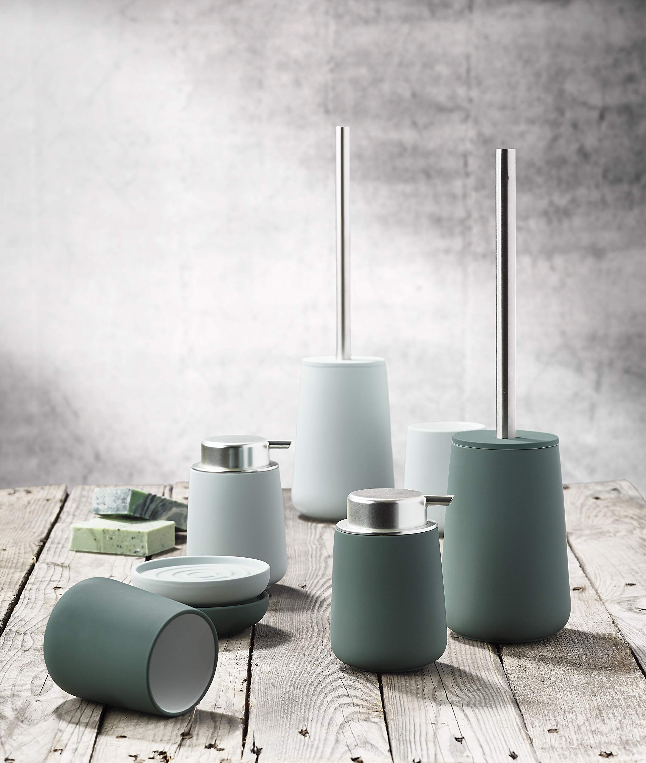 Zone Denmark Nova Toilettenbürste Dusty Green Porzellan
