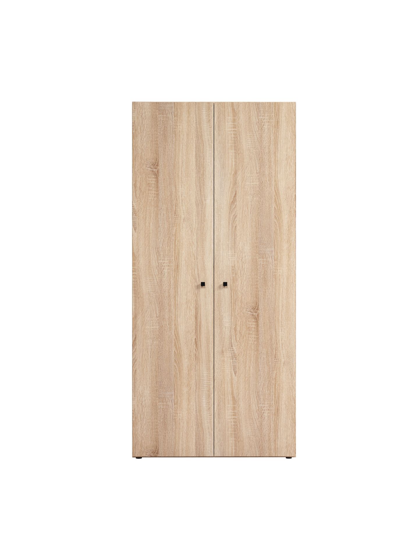 trendteam Basics Kleiderschrank Eiche Sonoma 2-türig Jugendzimmerschrank