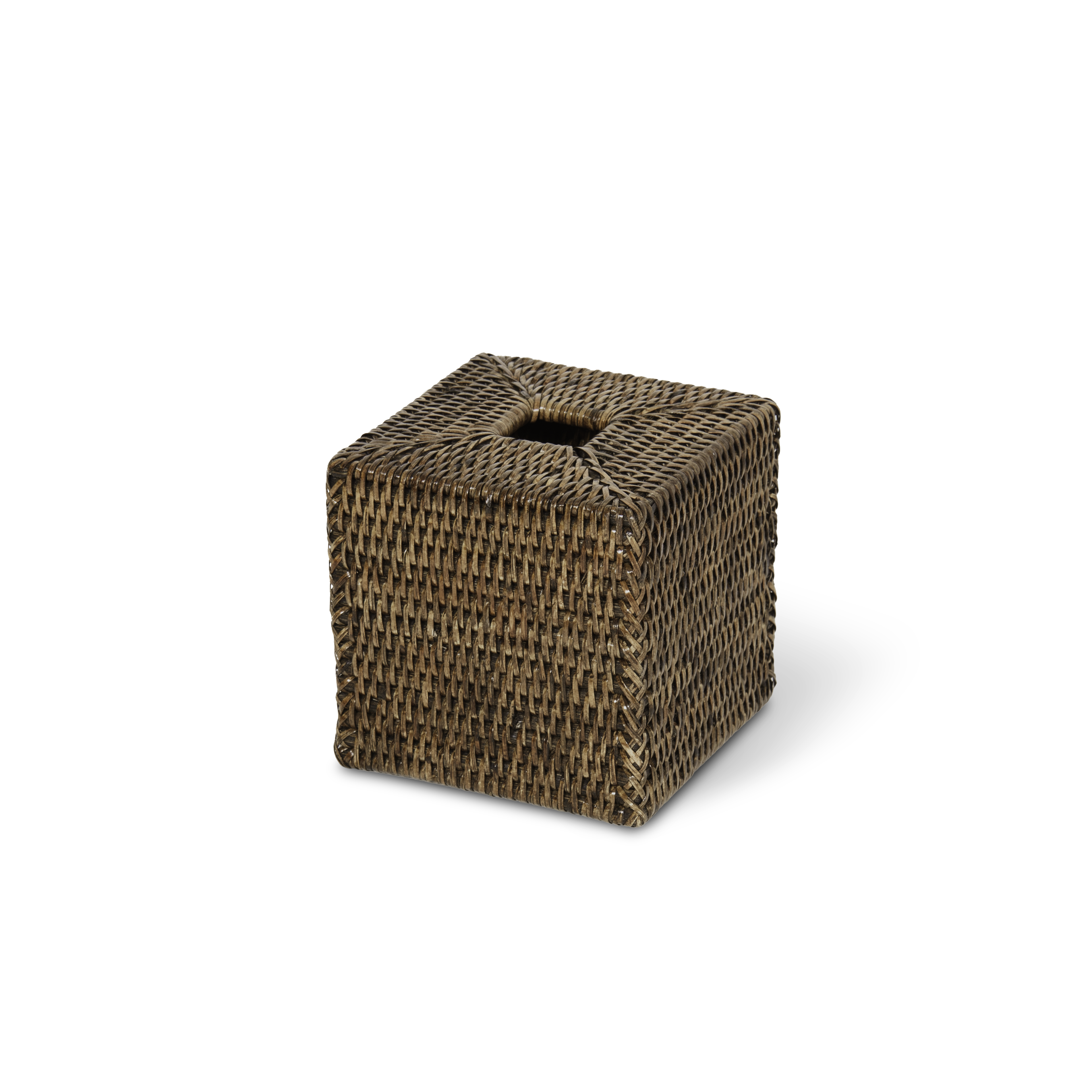 Decor Walther Basket KBQ Kleenexbox Rattan Dunkel