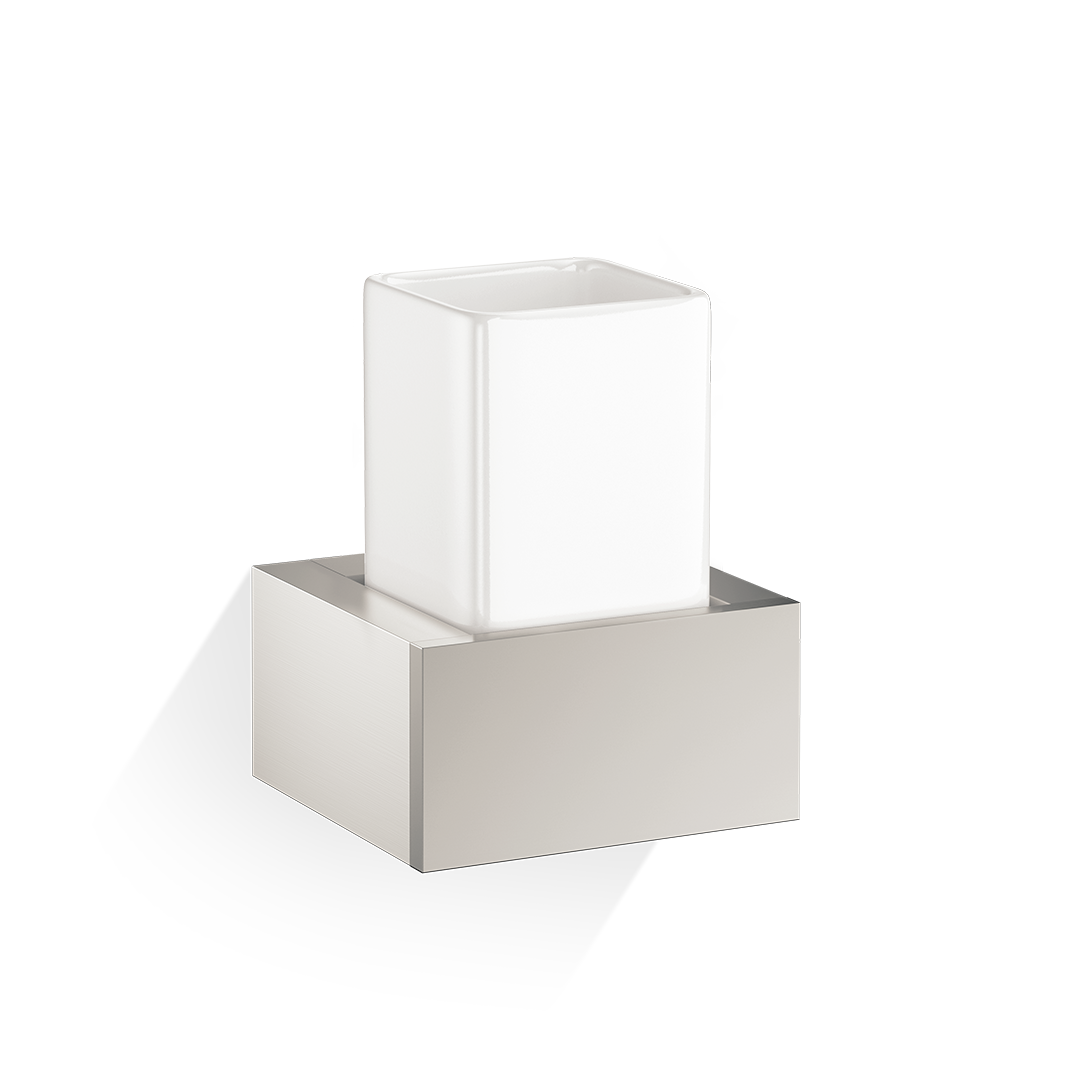 Decor Walther BRICK BK WMG Wandmundglas Weiß Chrom Porzellan