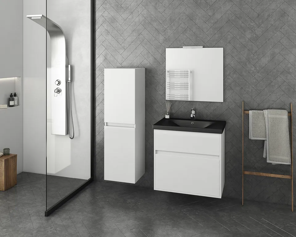 DROP Martinidis Instinct 65 Badmöbel White BL 1