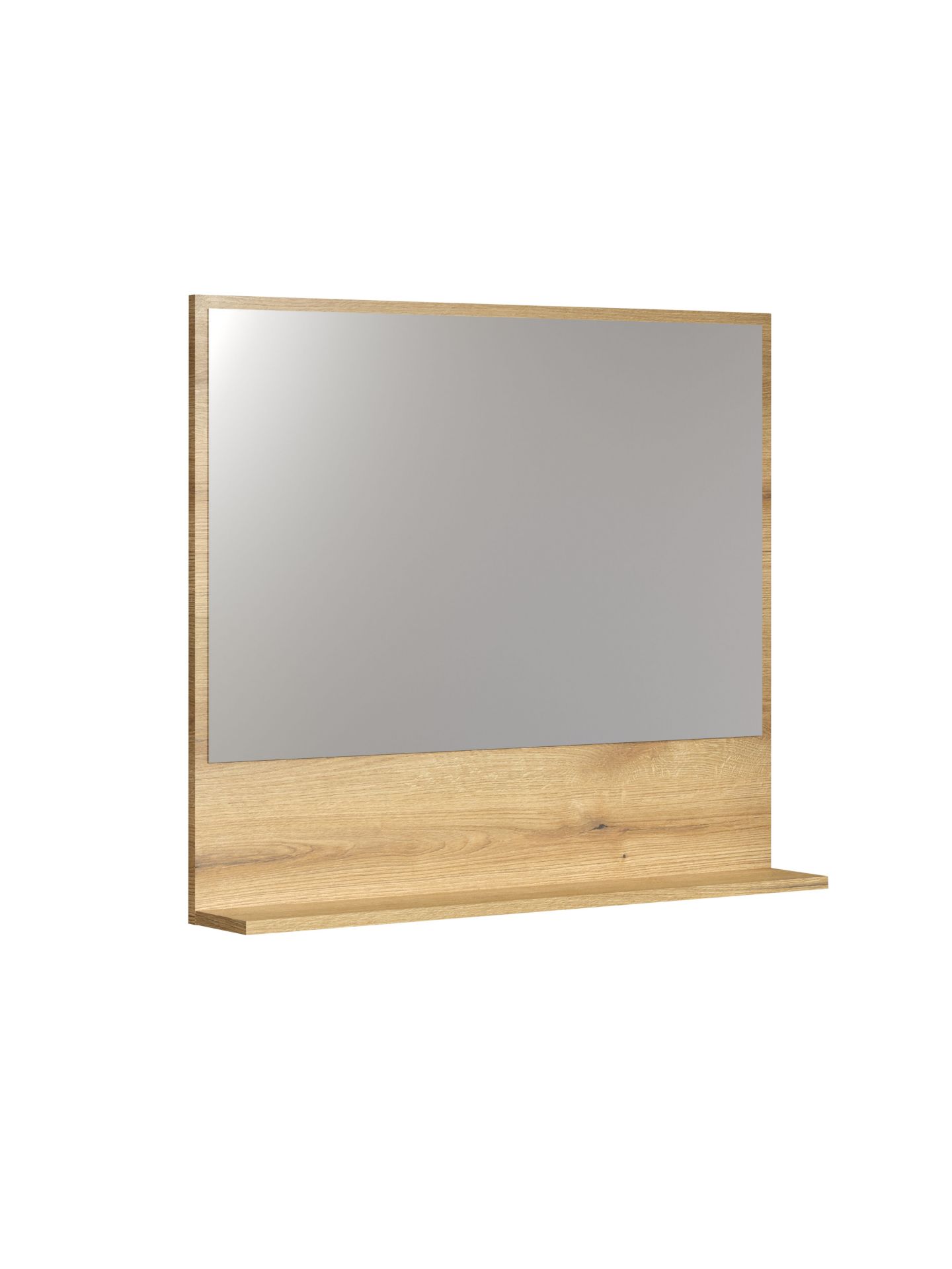 trendteam PureBliss Wandspiegel Eiche mit Ablage