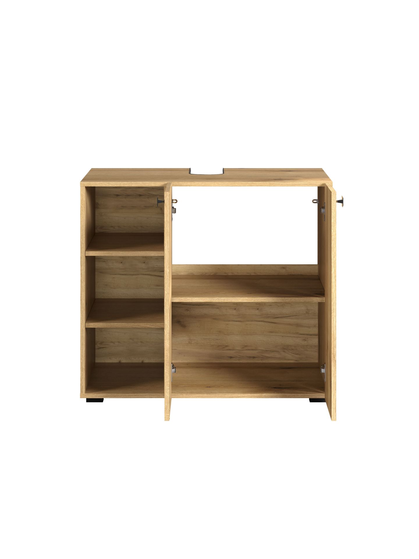 trendteam PureBliss Waschbeckenunterschrank Becken Eiche