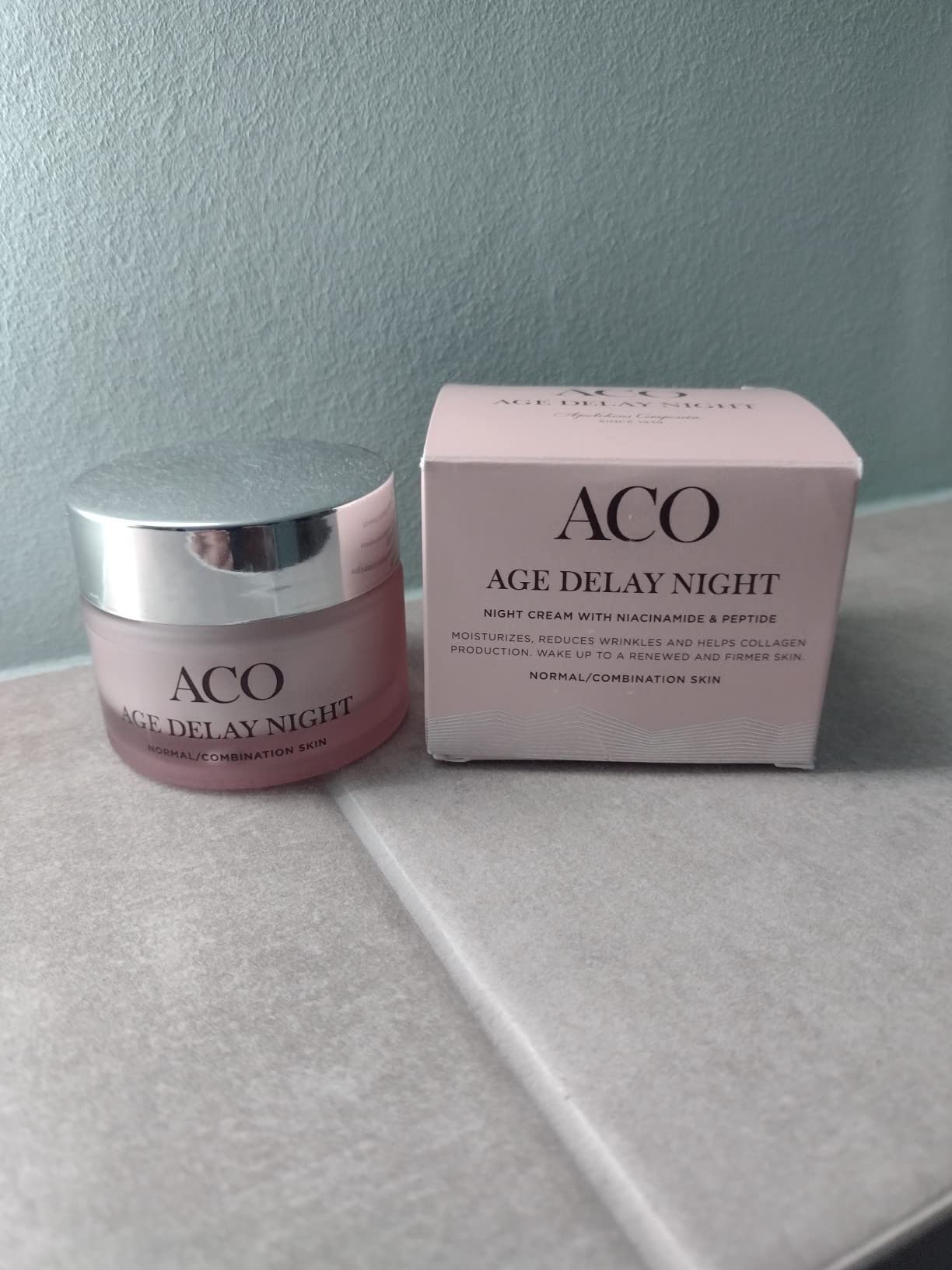 ACO Age Delay Night Cream Nachtcreme 50 ml normale Haut