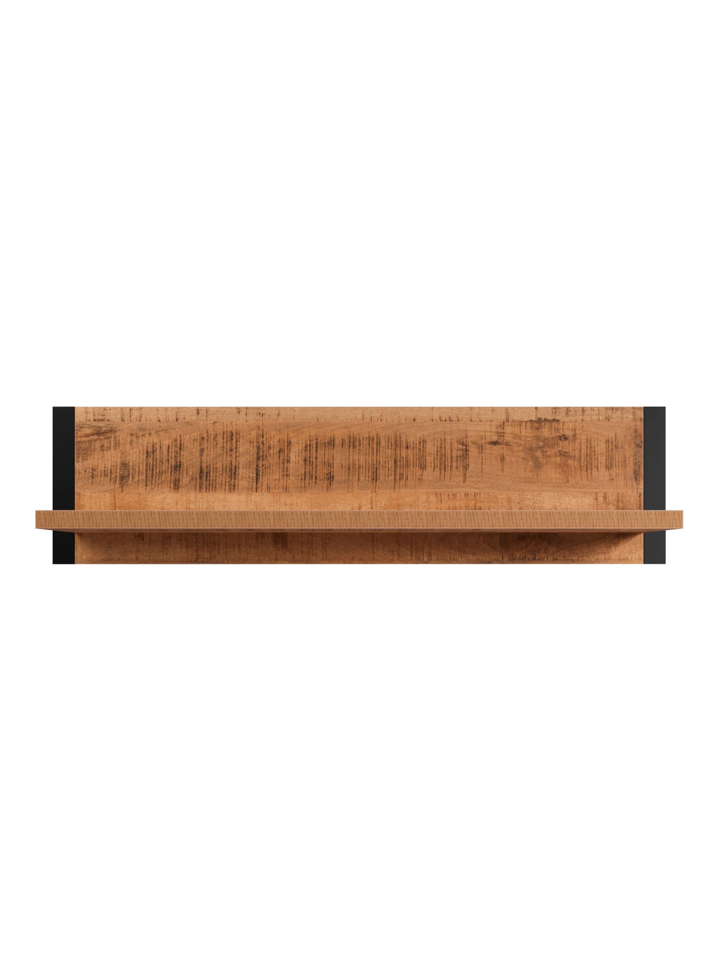 trendteam Enna Wandboard Mango Schwarz Hängeregal Wohnzimmerregal