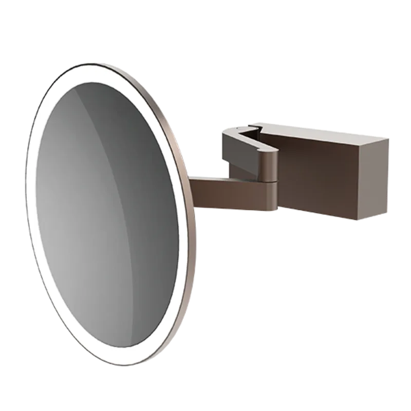 Decor Walther Vision Wandkosmetikspiegel Chrom Rund LED 5fach