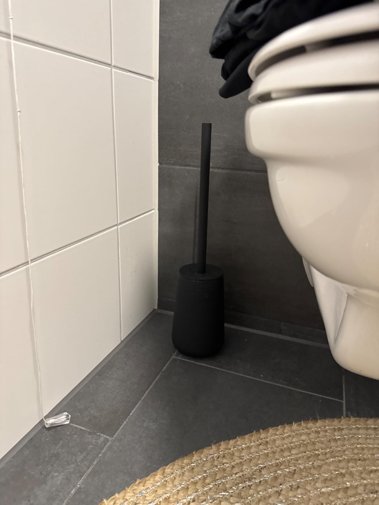 Zone Denmark Nova One Toilettenbürste Keramik Schwarz