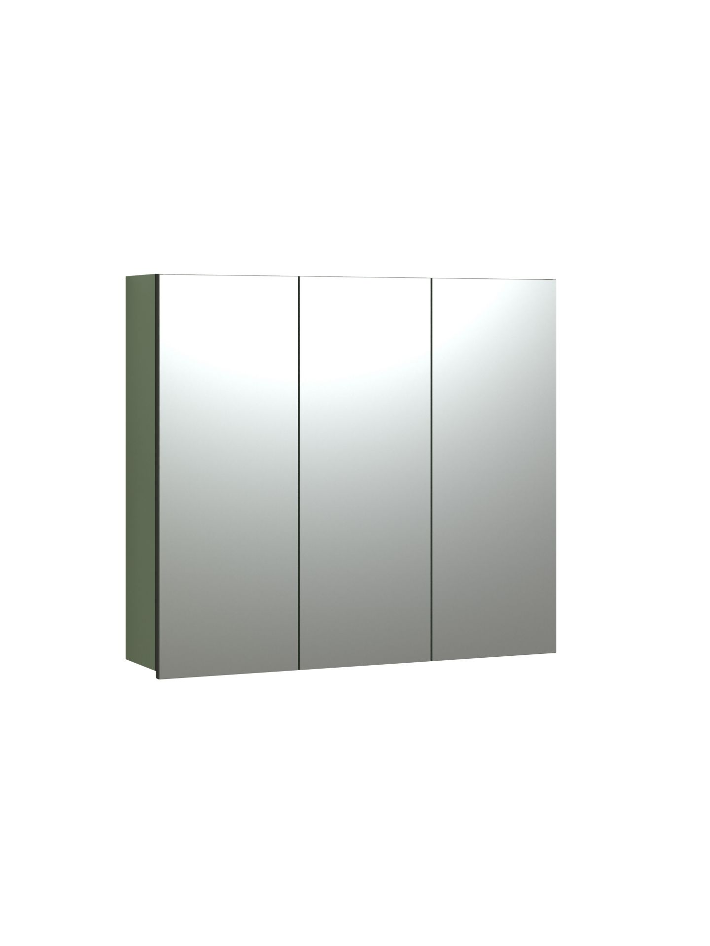 trendteam PureBliss Spiegelschrank grün schwarz