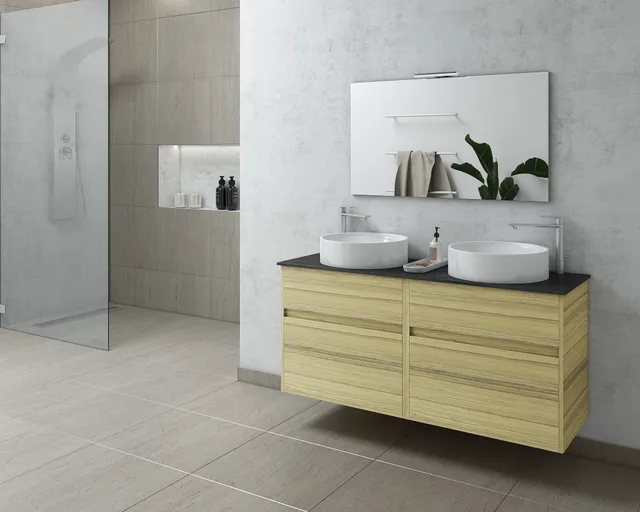 DROP Martinidis Instinct 125 Badmöbel Natural Oak
