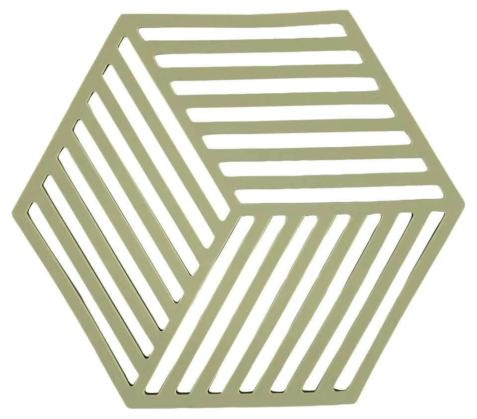 Zone Denmark Hexagon Topfuntersetzer Silikon Sage 16x14 cm