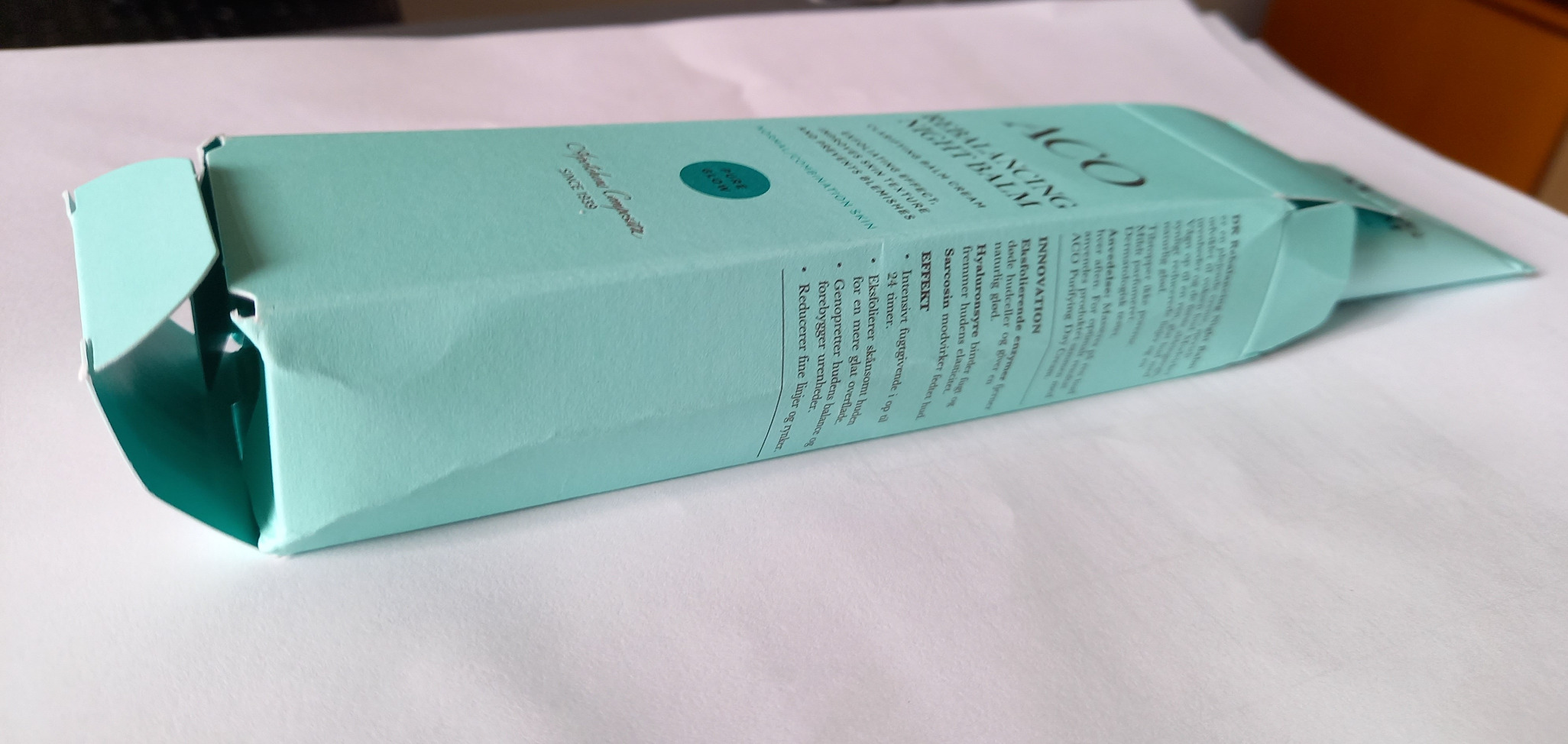 ACO Pure Glow Night Balm Nachtcreme 50 ml Mischhaut