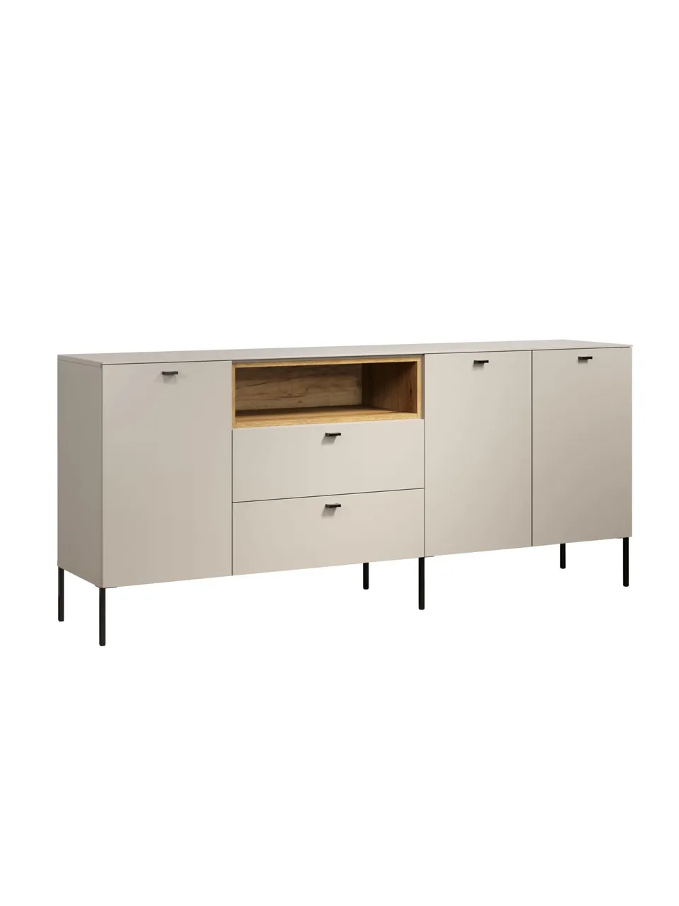 trendteam Sao Paulo Sideboard Cashmere Evoke Eiche