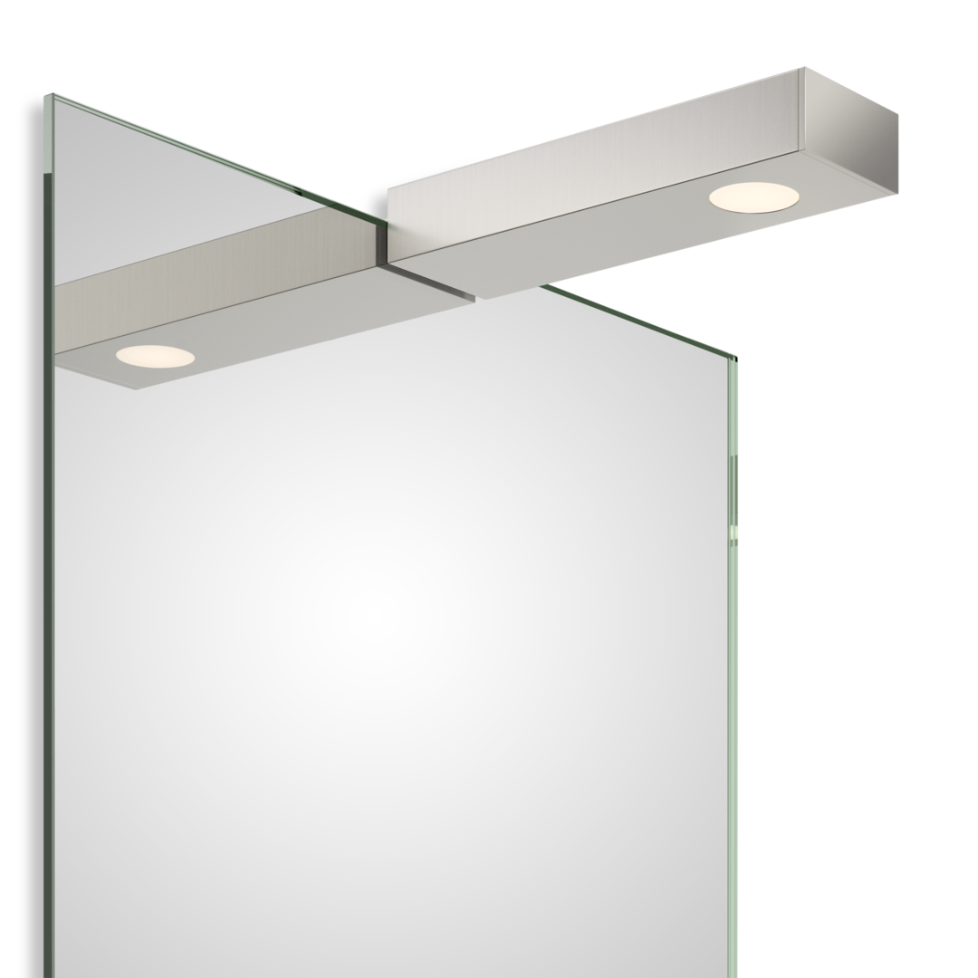 Decor Walther Bar Flat 1 LED Spiegelleuchte Chrom