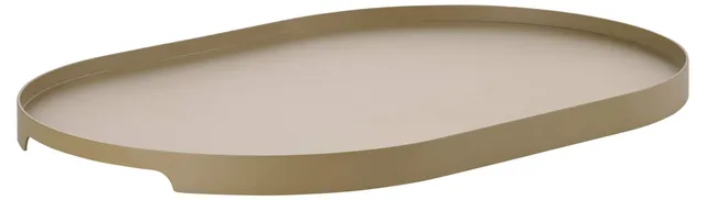 Zone Denmark Singles Serviertablett Metall 35x23 Khaki