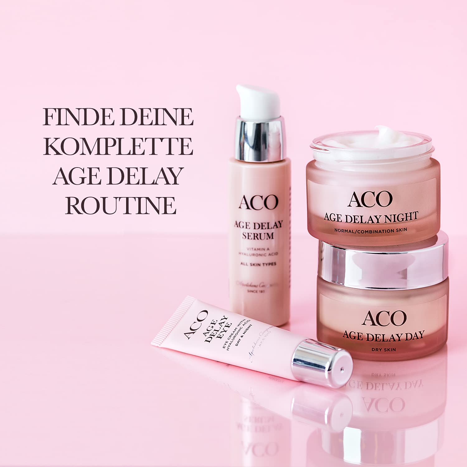 ACO Age Delay Night Cream Nachtcreme 50 ml normale Haut