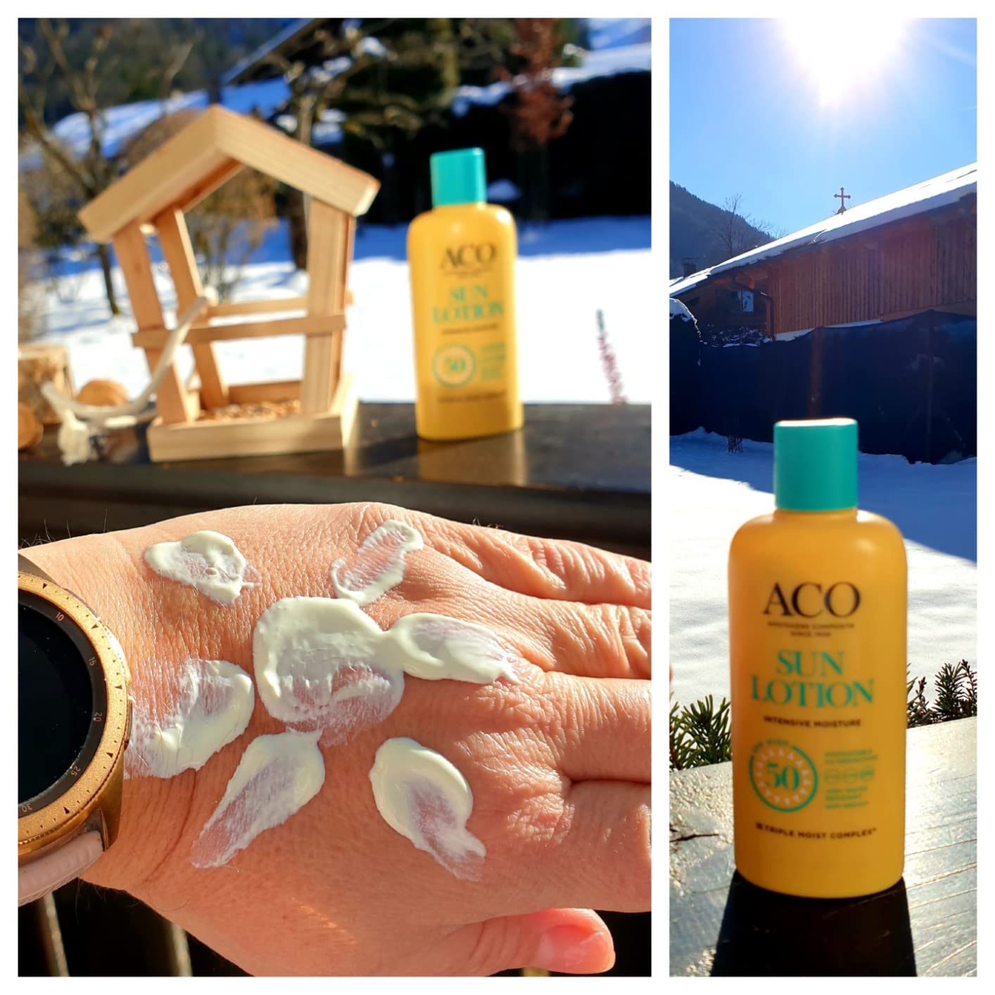ACO Sun Intensive Moisture LSF 50 Sonnenlotion 200 ml parfümfrei
