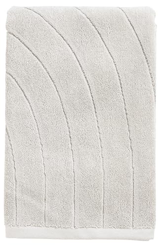 Zone Denmark Time Badehandtuch 70x140 Soft Grey Baumwolle
