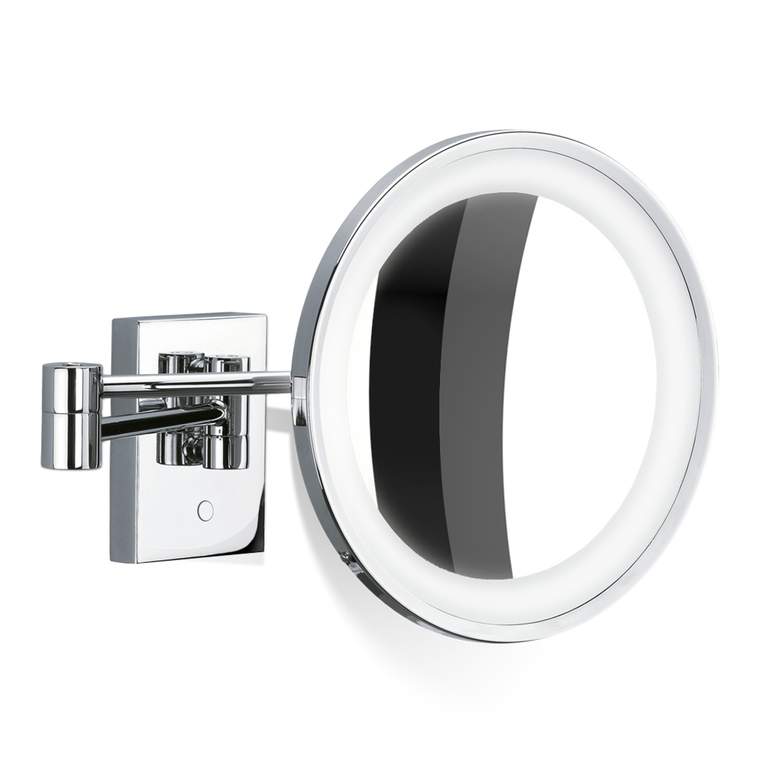 Decor Walther Classic BS 40 LED Kosmetikspiegel Chrom 5x Messing