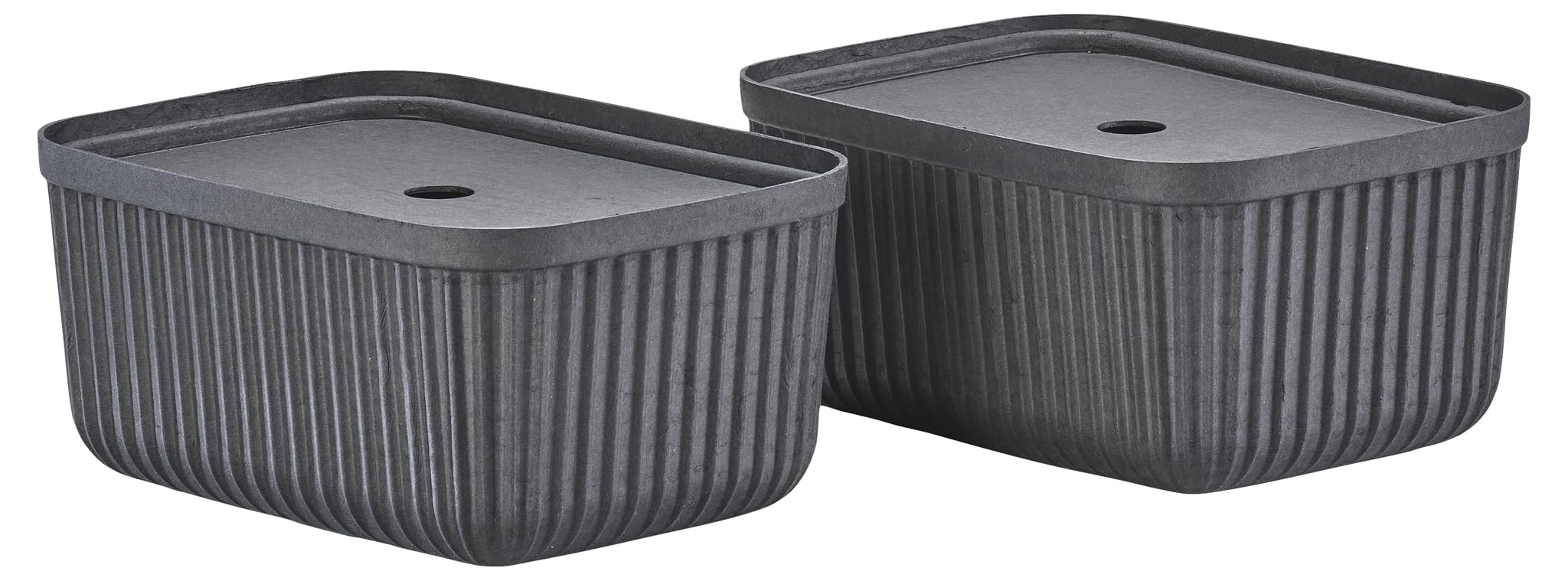 Zone Denmark Pulp Aufbewahrungsbox Braun 2er 23x15x15 cm