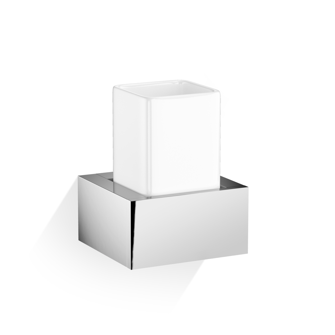 Decor Walther BRICK BK WMG Wandmundglas Weiß Chrom Porzellan