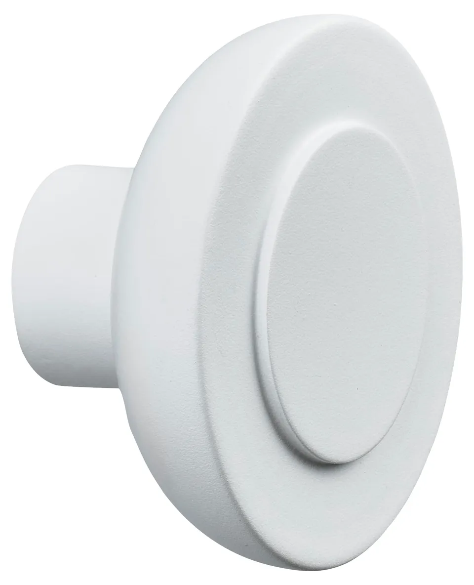 Zone Denmark Sensu Wandhaken Birkenholz Weiß Ø 7,5 cm