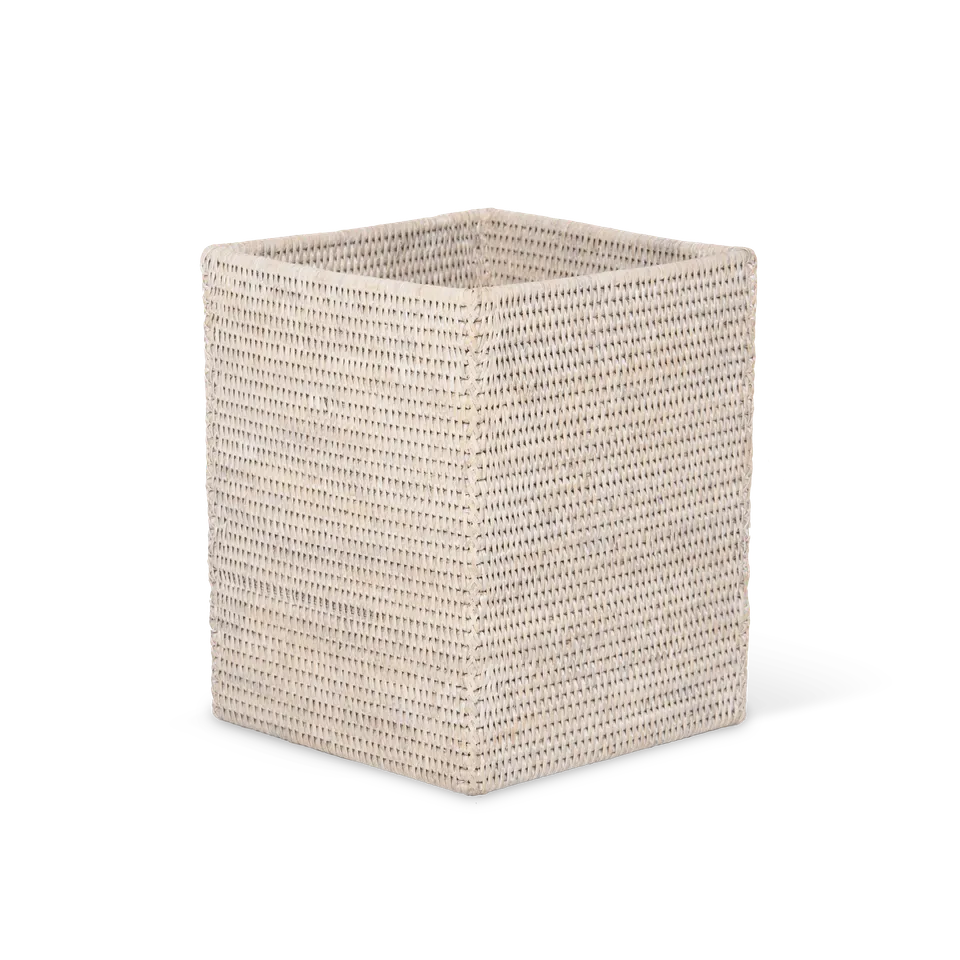 Decor Walther Basket QK Papierkorb 13 L Rattan Hell