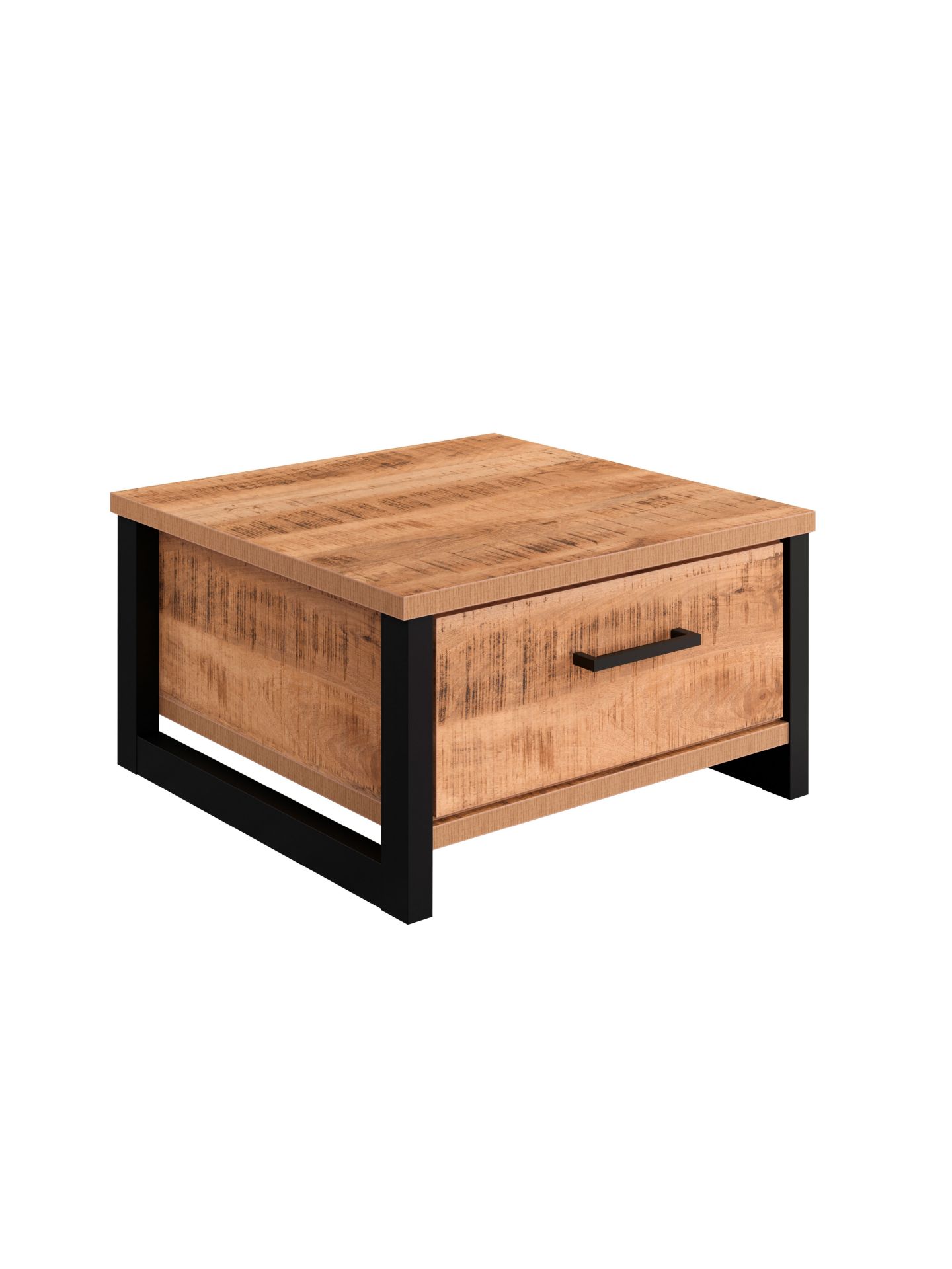 trendteam Enna Couchtisch Mango Schwarz Wohnzimmertisch Holz