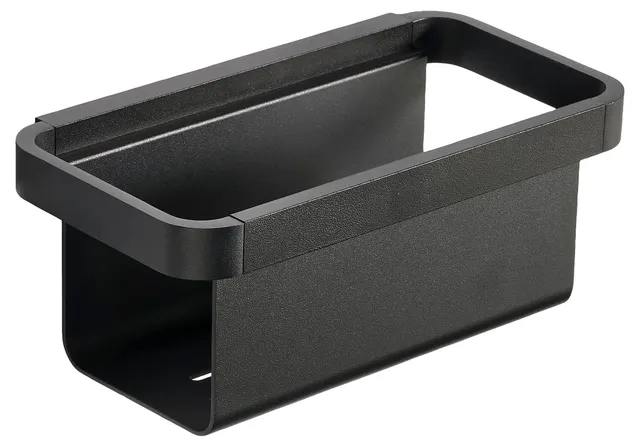 Zone Denmark Rim Duschregal Schwarz 22x11,4x9 cm Aluminium