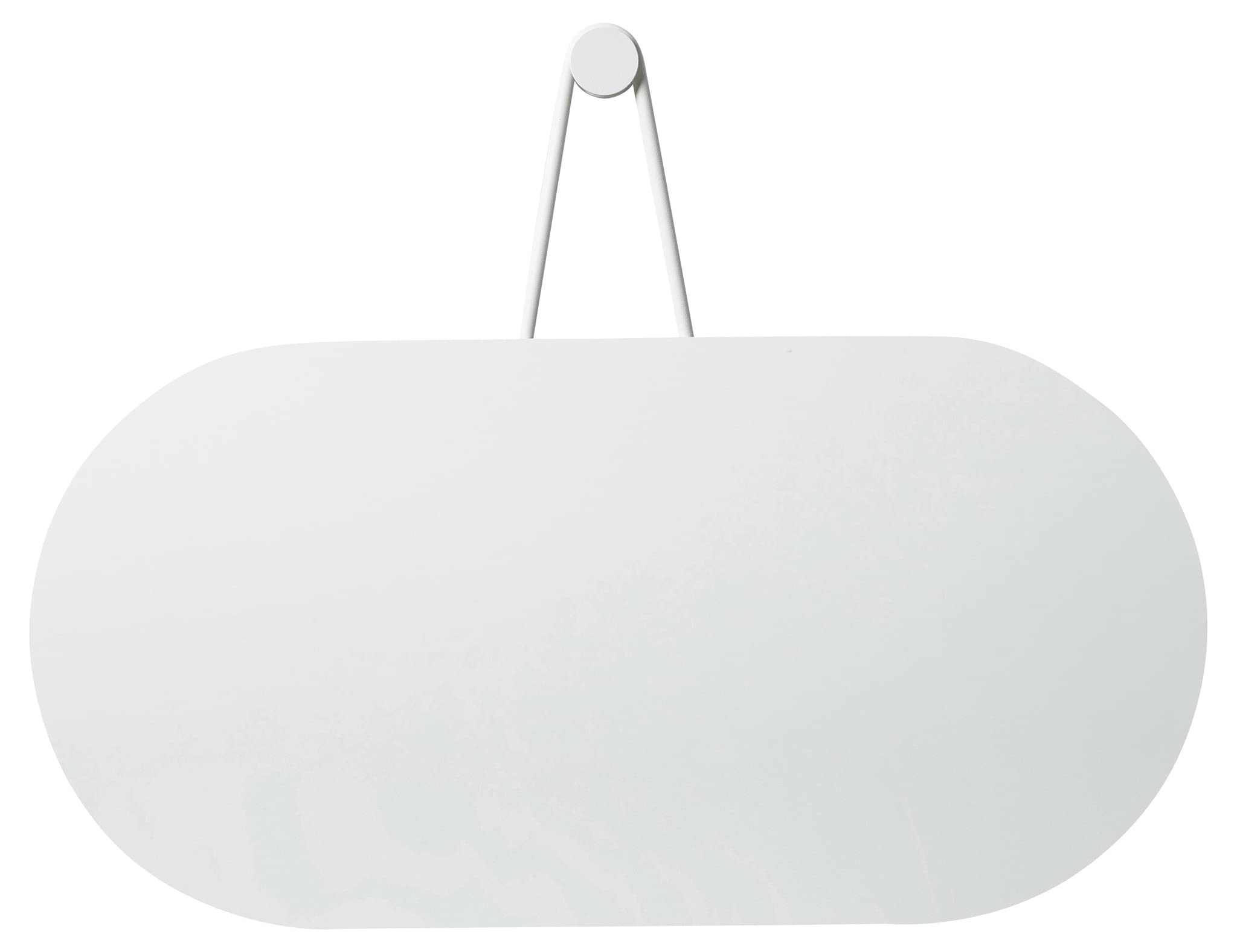Zone Denmark A-Wall Wandspiegel White oval 60x30 cm
