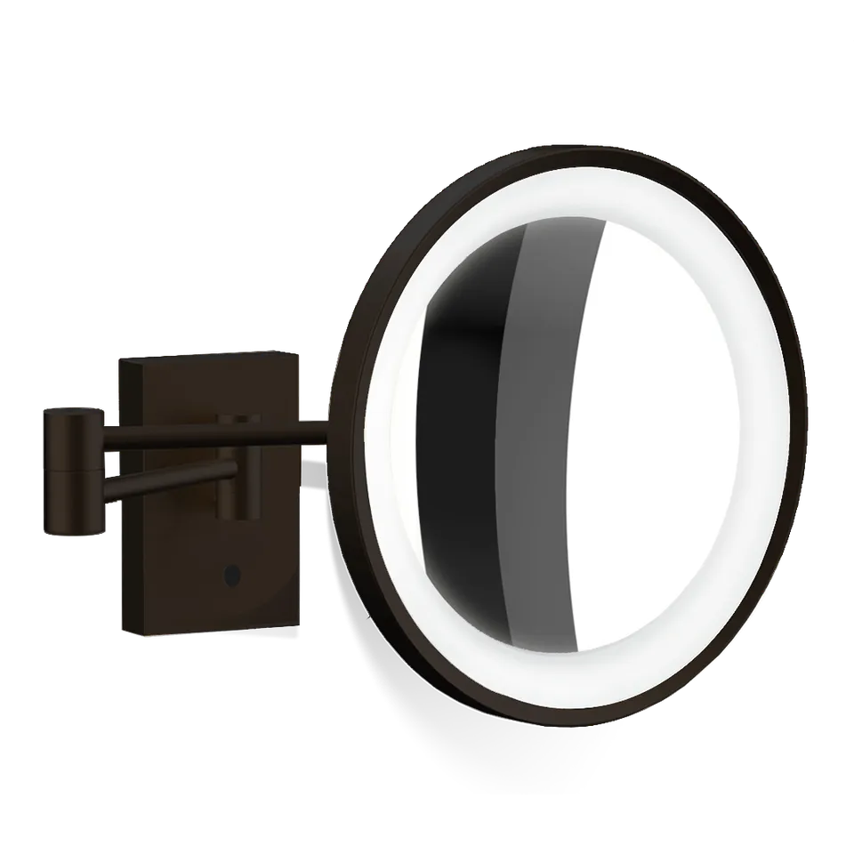 Decor Walther Classic BS 40 LED Kosmetikspiegel Chrom 5x Messing